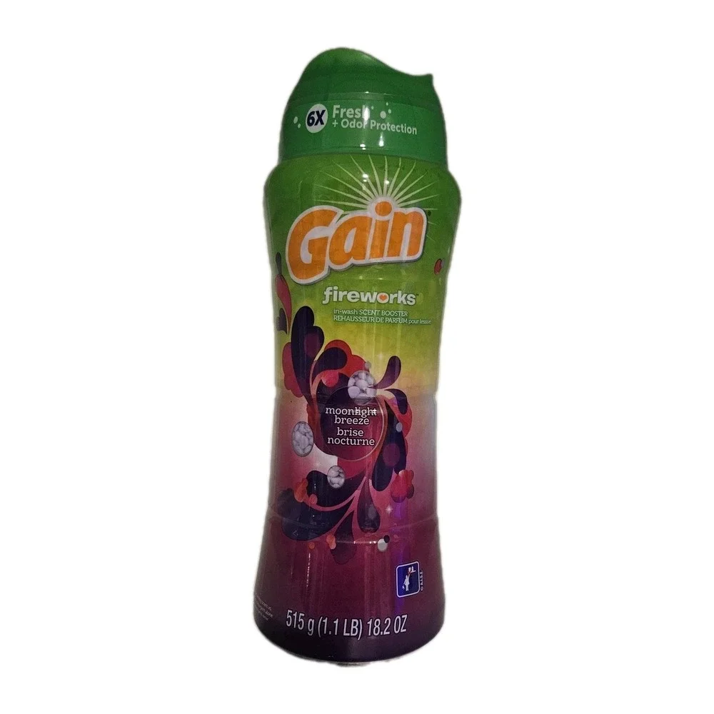 Gain Fireworks In Wash Scent Booster Beads Moonlight Breeze 18.2 Ounce PACK OF 2